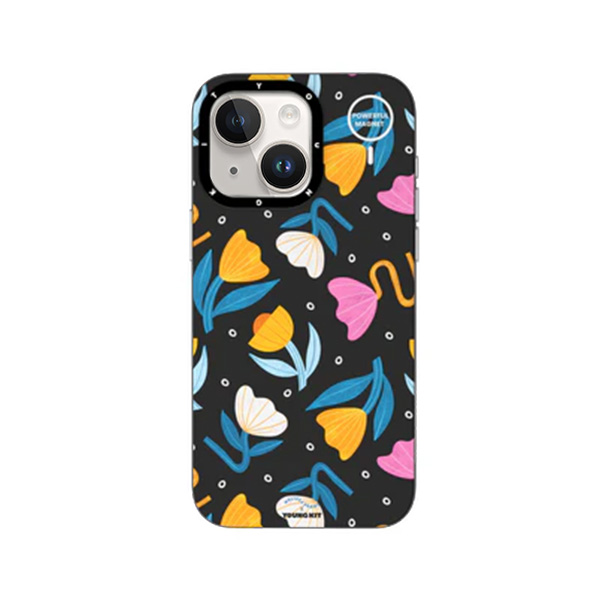 قاب آیفون 13/14/15 یانگکیت مدل Melissa Donne YOUNGKIT Melissa Donne Flowers iPhone 13/14/15 Case